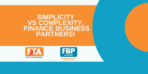 Simplicity vs complexity, Finance Business Partners!
